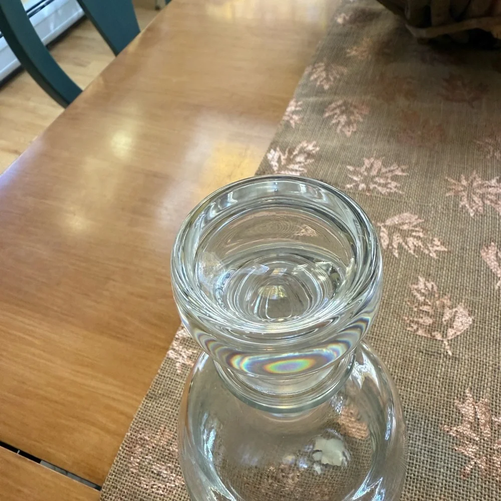 Vintage Krosno Crystal Liquor Decanter made in Poland